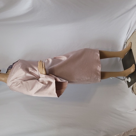 JS Collections Ashlyn Embroidered Cocktail Dress - Picture 10 of 17